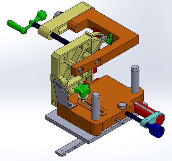 tenon jig榫头夹具（sw2018）